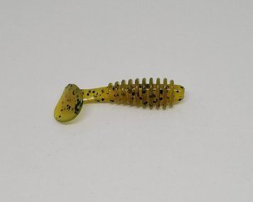 Силіконова приманка Reins 2" Bubbring Shad Motor Oil Pepper 2138795008 фото