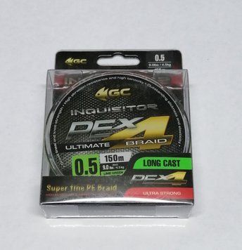 Шнур рибальський Golden Catch Inquisitor PE X4 150 м 0.5 4,5 кг 2427115479 фото