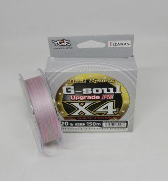 Шнур рибальський YGK G-Soul Upgrade PE X4 150 м #1.2/0,185 мм 1809118886 фото