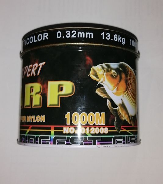 Волосінь 1 км Winner Carp Expert 0,32 мм мультиколор 1599876294 фото