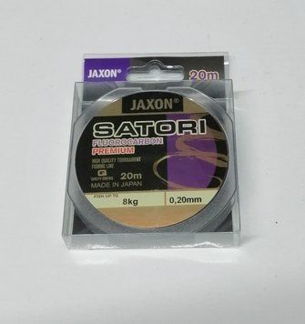 Волосінь флюрокарбонова Jaxon Satori 0,2 мм 20 м 1724437648 фото
