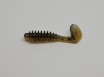 Силіконова приманка Reins 2" Bubbring Shad B09 Smoke Mustard 2138627105 фото
